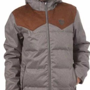 Vans Quilted Bridger Hooded Down Filled Puffer Jacket